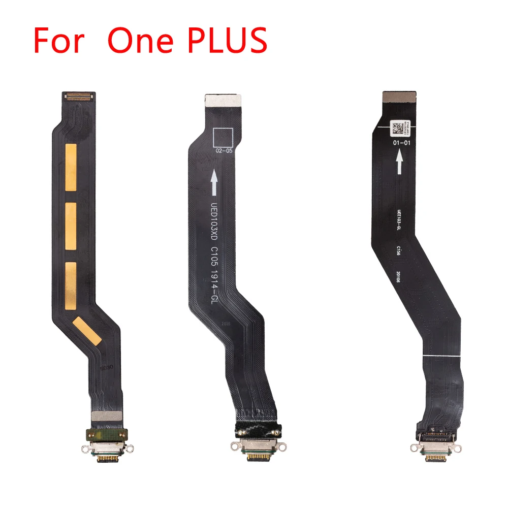 Высококачественный гибкий USB кабель для OnePlus one two three five One Plus 1 5T 6 6t 7 8 Pro|Шлейфы