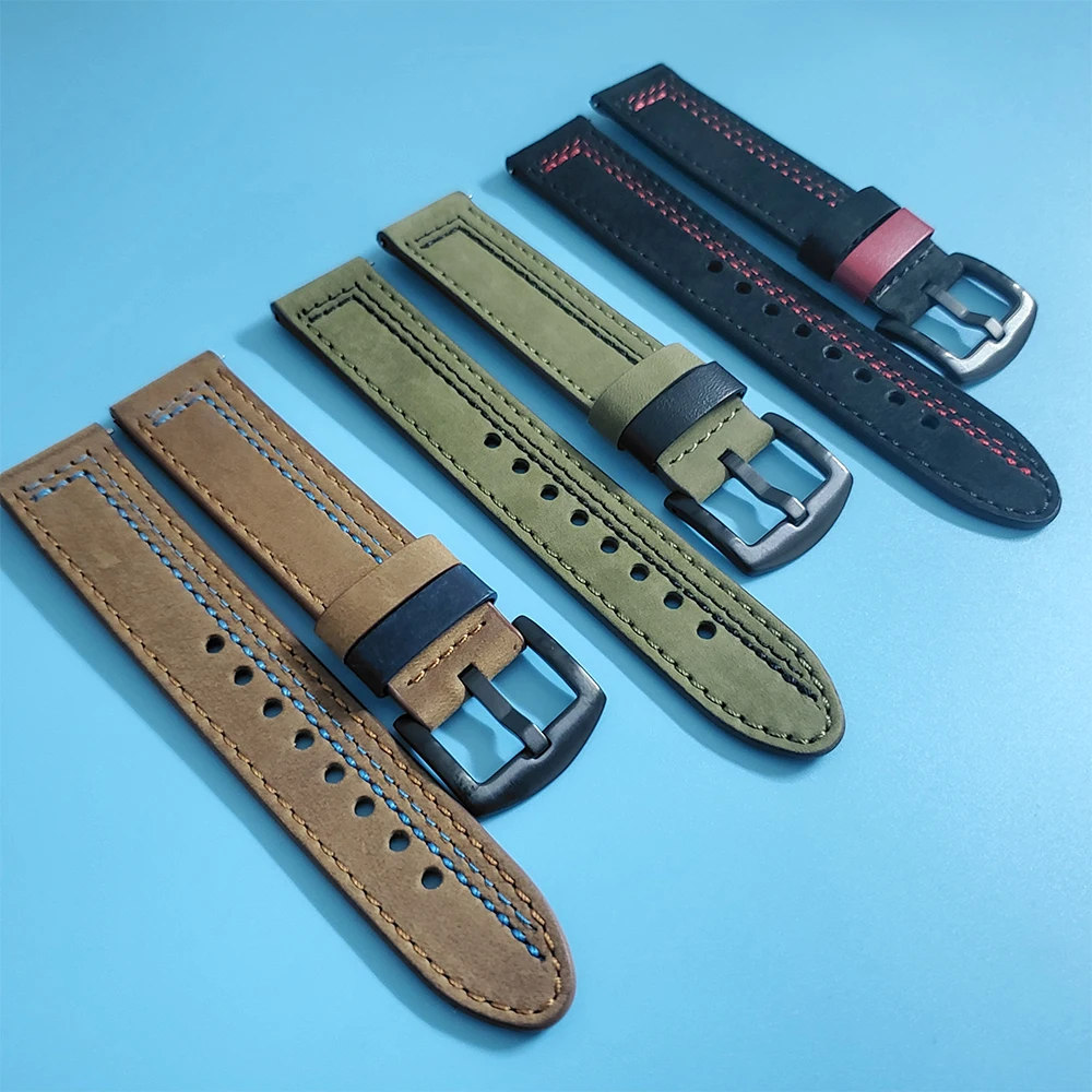 ; Сшивная кожа; Ремешок для Samsung watch3 активный 2 браслет, ремешок для наручных часов Samsung Galaxy Watch 3 45 мм 41 SM-R850 SM-R840 группа