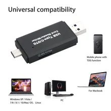 USB C 3,0 type C к USB3.0 OTG концентратор адаптер USB/TF/SD Micro SD считыватель карт памяти USB C ноутбук планшет для samsung s9 для lenovo