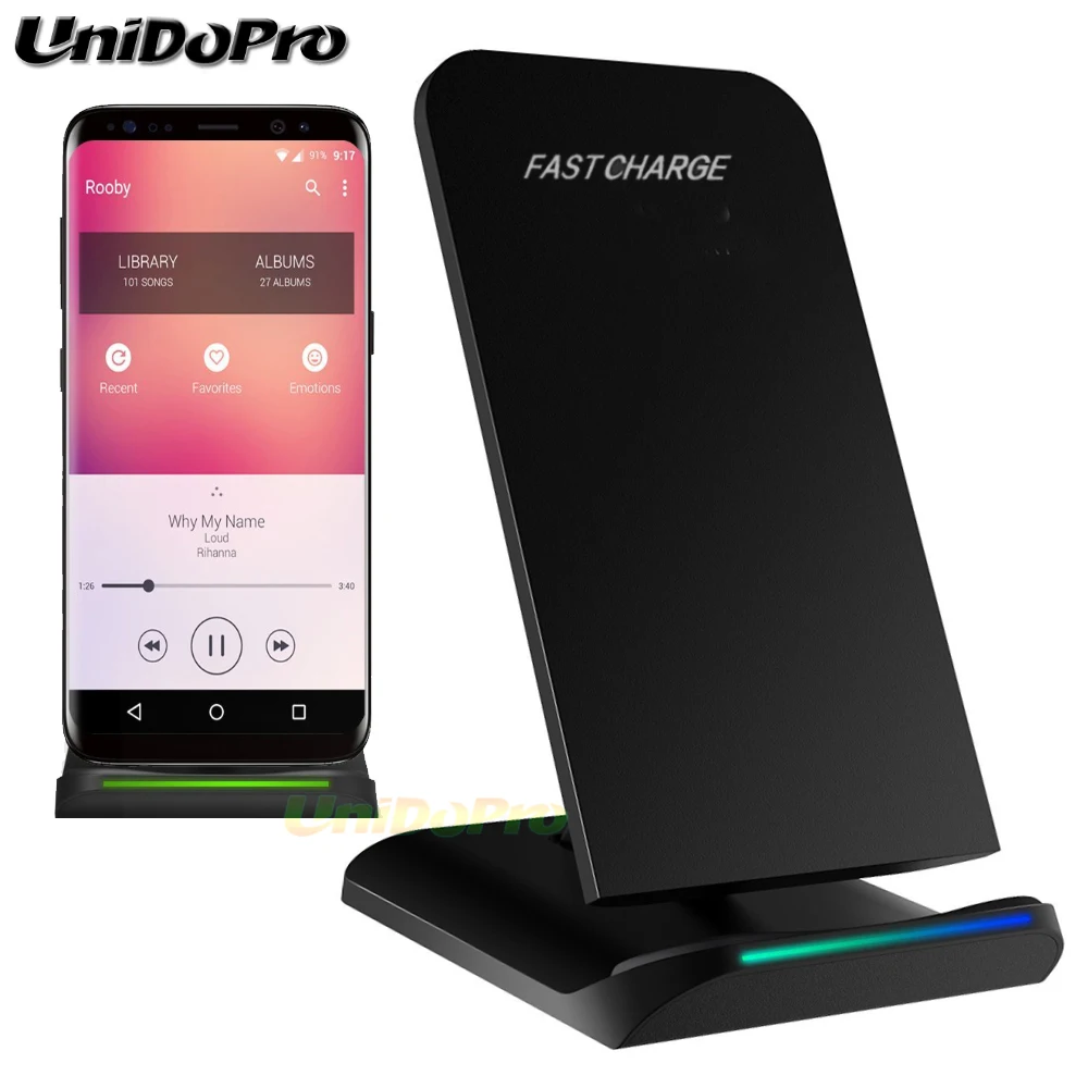 Беспроводное зарядное устройство Unidopro Qi для LG V60 V50 V40 G8s G8 G7 + ThinQ | V30 G6 Беспроводная