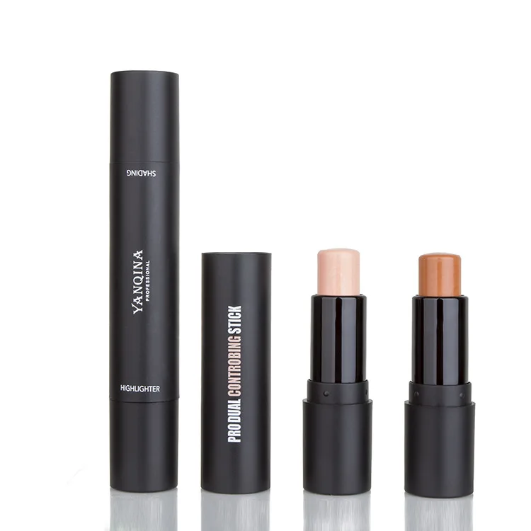 

YANQINA face repairing brightening shadow stereo concealer 2-in-1 concealer highlight paste Stick Foundation Makeup Primer