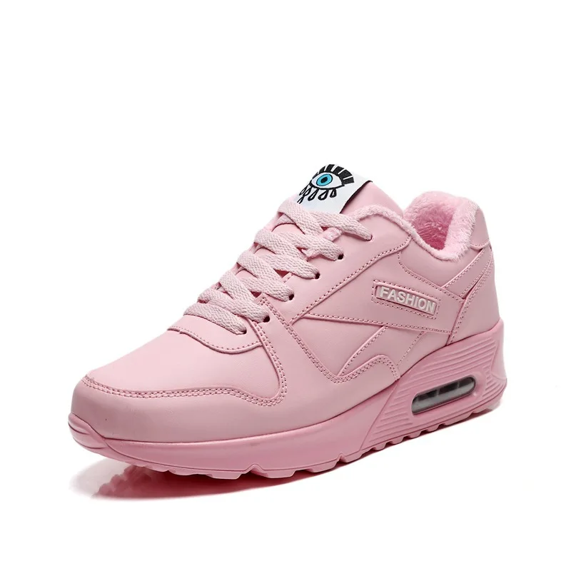 

Cotton-padded Shoes 2017 Autumn And Winter New Style Warm plus Velvet WOMEN'S Shoes Versatile Casual Sports Shoes Korean-style F