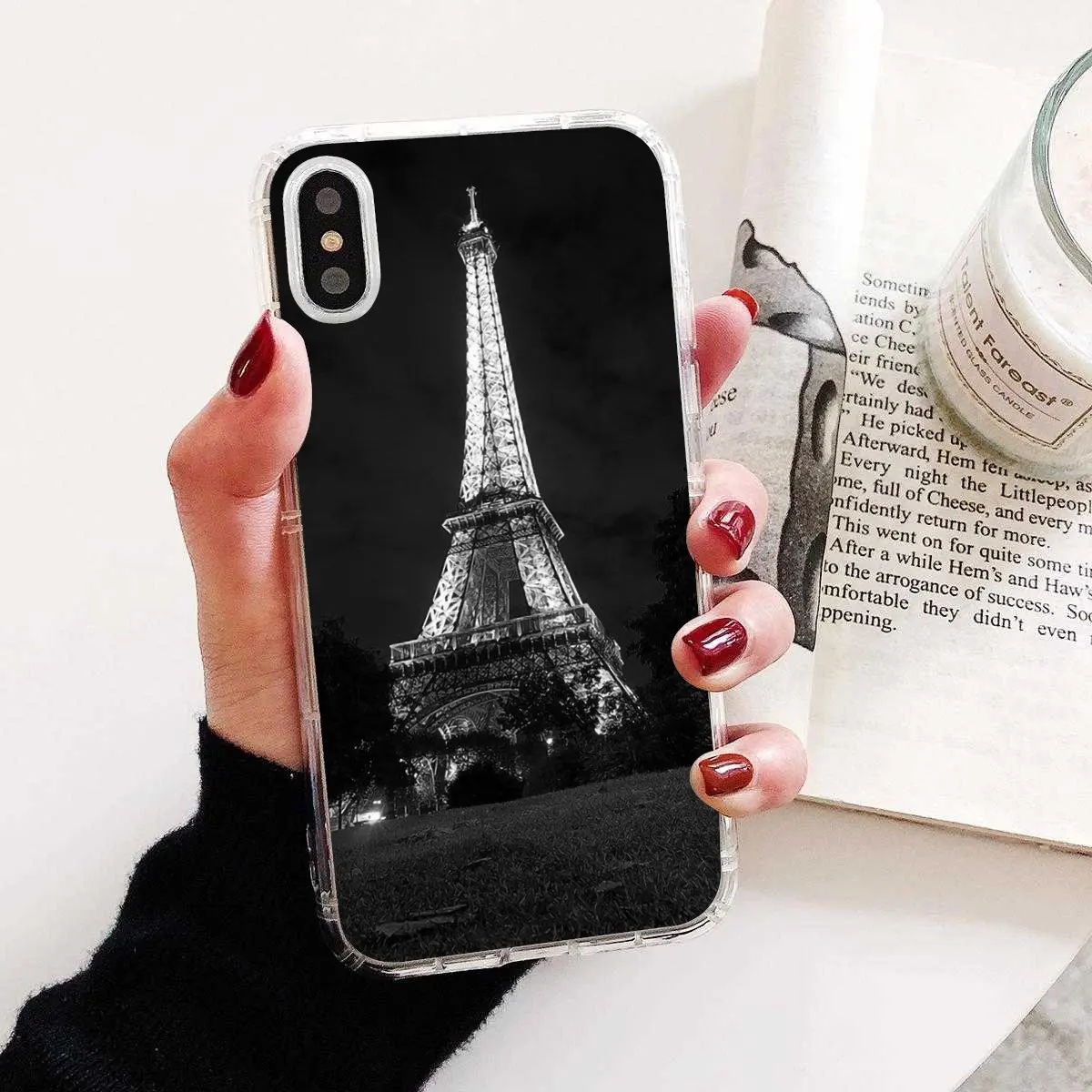 Силиконовый чехол для Samsung Galaxy S6 S10E S10 Edge Lite Plus Core Grand Prime Alpha J1 mini Red Paris London Eiffel Tower |