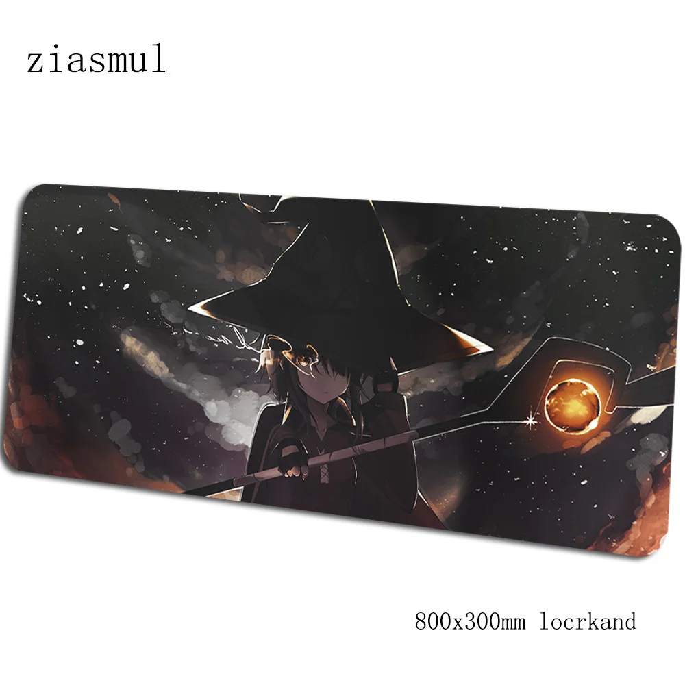 Megumin padmouse 80x30 см игровой коврик для мыши игровой аниме большой коврик для мыши геймерский компьютерный стол подставка под запястье коврик notbook mousemat pc - Цвет: pattern 8