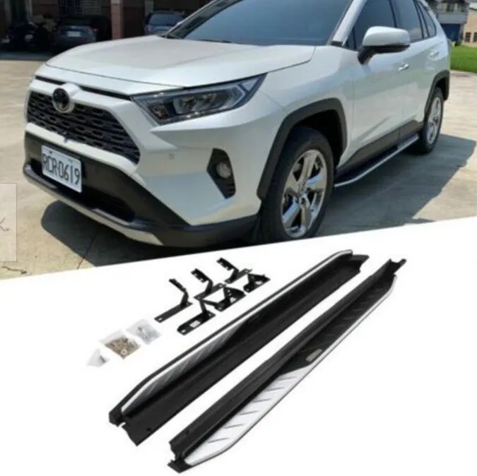 Новый RAV4 алюминиевый сплав и АБС автомобиля бег подножка Nerf бар для Toyota 2019 2020 |