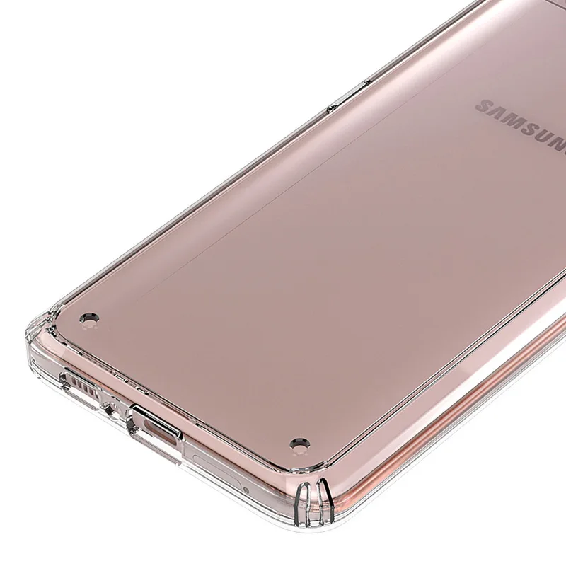 Для samsung A80 чехол 6,7 ''Кристальный Гибридный Бампер прозрачная твердая акриловая задняя крышка для samsung Galaxy A80 A805 A 80 чехол для телефона s