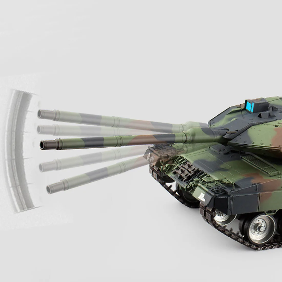 Горячая 1:16 немецкий Леопард 2A6 главный боевой танк 2,4 г модель дистанционного управления Военный танк со звуковым эффектом дыма