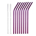 8Pcs Purple  B