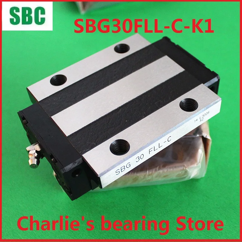 

1pc 100% brand new original genuine Korea SBC linear guide slider SBG30FLL-C bearing carriage