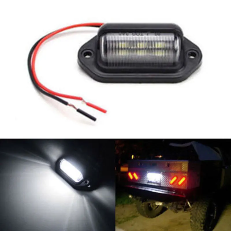 truck license plate light