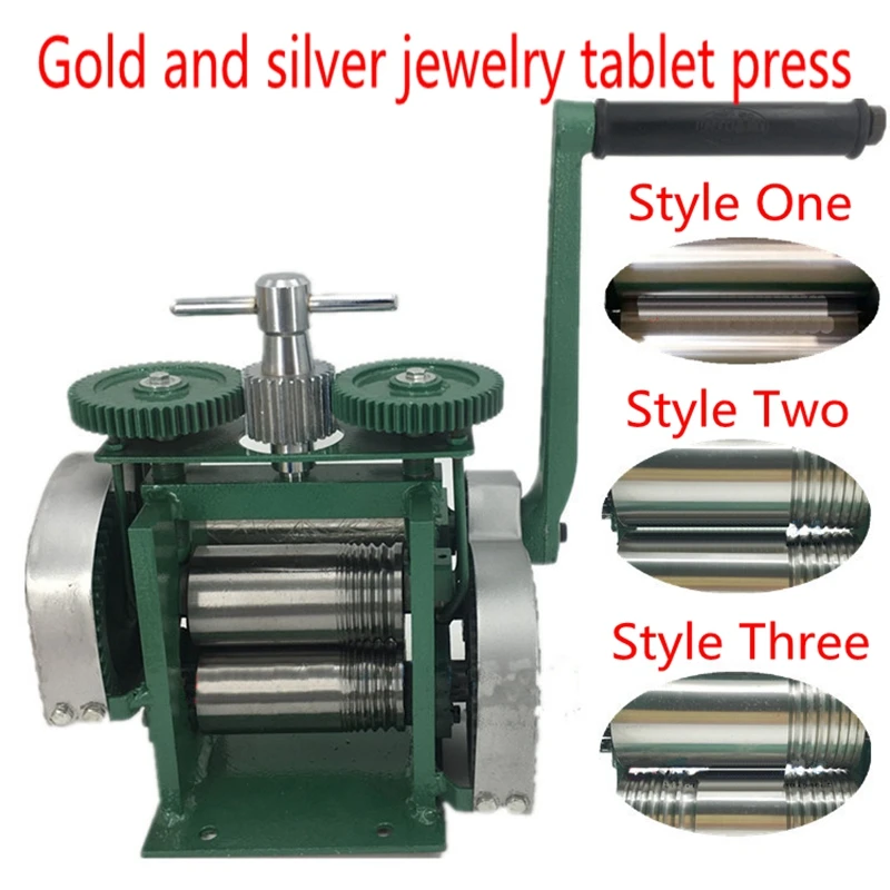 

Manual tablet press, hand crimping machine, bar pressing machine, semicircular machine, gold and silver jewelry gold tool