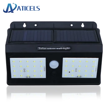 

Solar Lights 40LEDs Motion sensor wall light Waterproof for Outdoor Garden Street Yard Security light