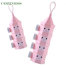 Cozeless caja de almacenamiento de leche de fórmula para bebé, suministros de alimentación de botella, portátil, extraíble, sello multicapa, dibujos animados, Material PP inodoro