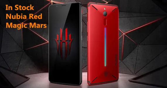 

New Orginal ZTE nubia Red Magic Mars Mobile phone 6.0"FHD+ Android 9.0 6G RAM 64G ROM Snapdragon 845 Octa core Gaem Phone