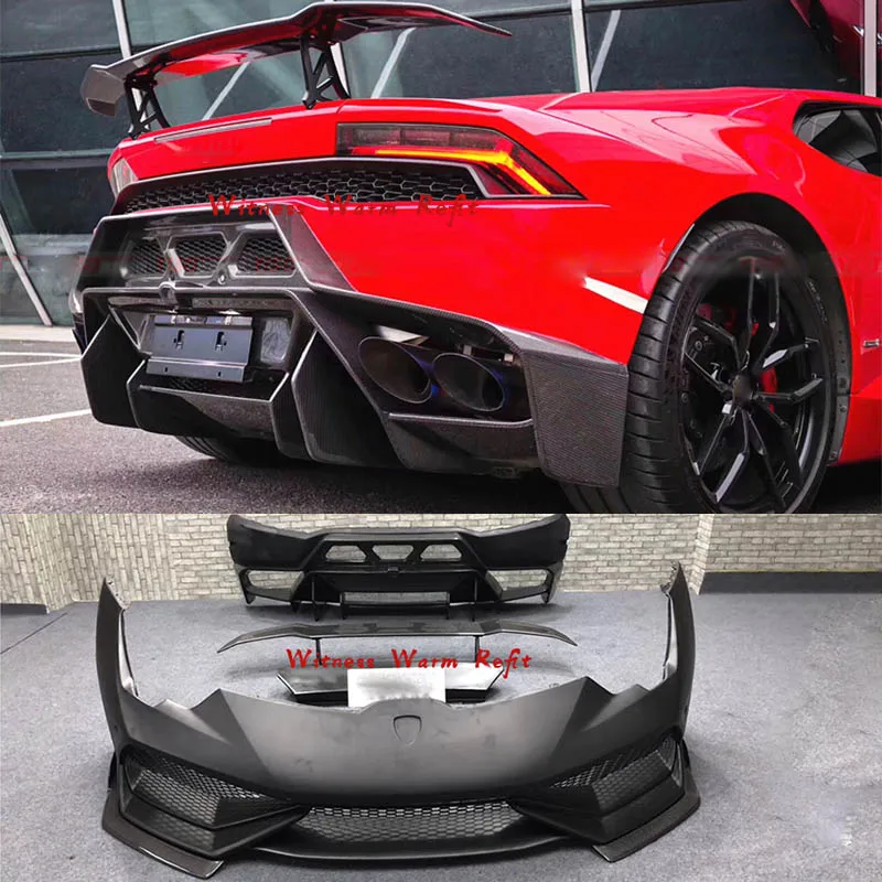 Передний бампер для LP580 LP610 FRP/из углеродного волокна задний спойлер Lamborghini