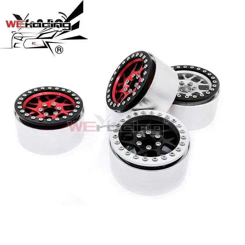 

4PCS Metal 2.2 Inch Wheel Rim for 1/10 RC Crawler trx4 Axial SCX10 RR10 90053 Wraith 90056 90045 90048