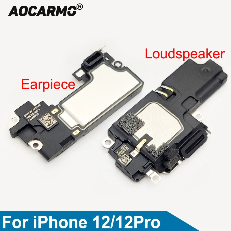 AocarmoBottomLoudspeakerForiPhone12ProTopEarpieceEarSpeaker