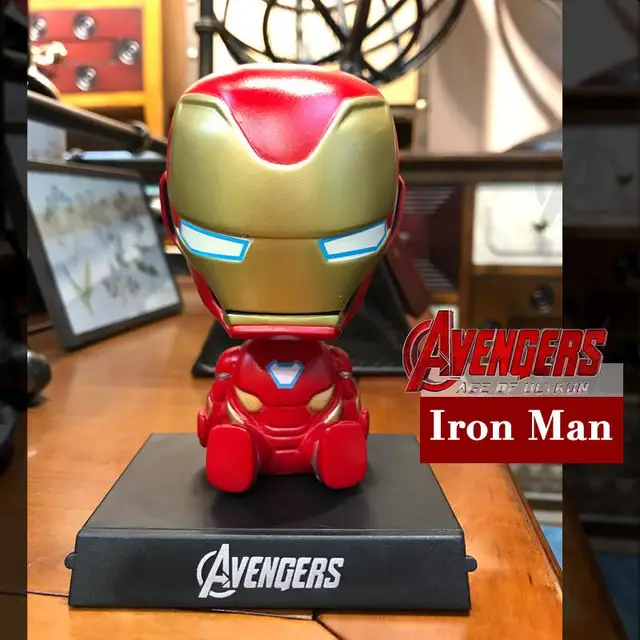 iron man car dashboard toy