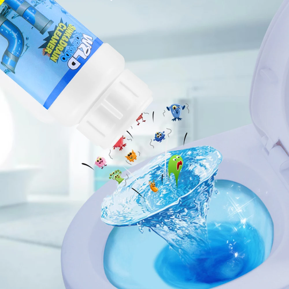 Powerful Pipe Dredging Agent Home Clogging Cleaning Tools Powerful Sink Drain Cleaner For Kitchen Sewer Toilet Brush Closes Tool