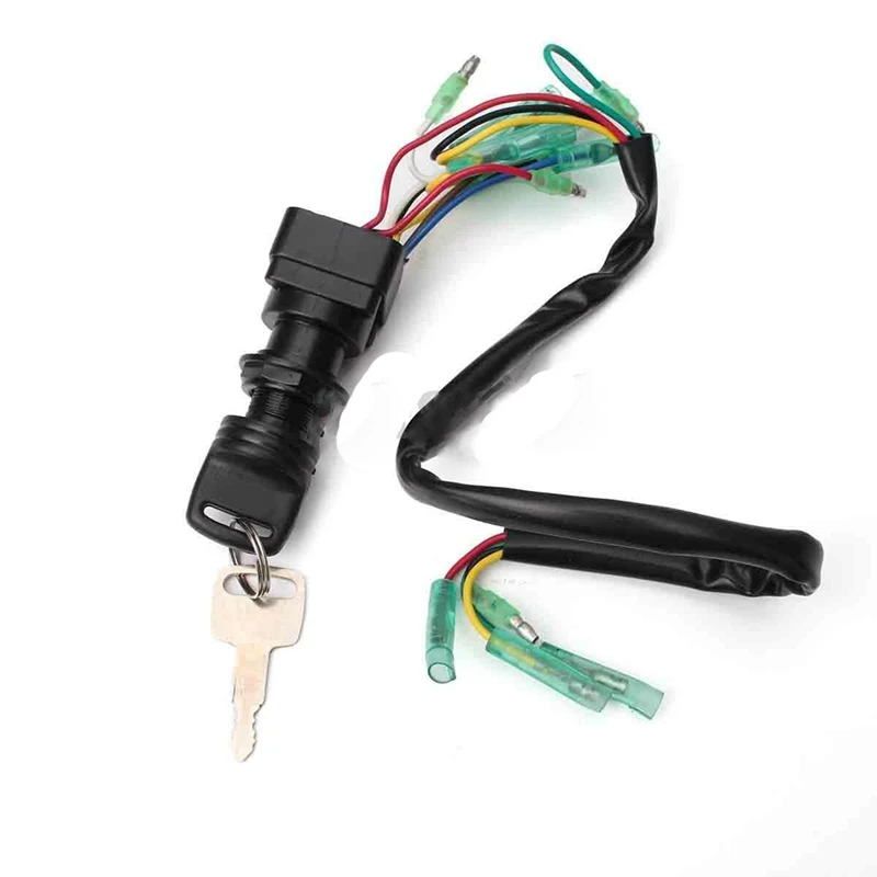 Ключ зажигания в сборе для лодочного двигателя Yamaha 2/4-Strok 703-82510-43-00