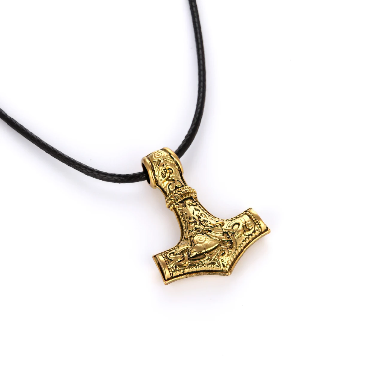 1pcs Thor's Hammer Mjolnir Pendant With 