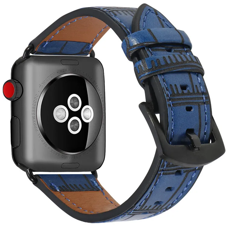 Ремешок correa для apple watch 5 3 4 ремешок для apple watch iwatch ремешок 38 мм 42 мм pulseira кожаный ремешок 44 мм 40 мм ремешок для часов