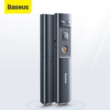 Baseus Presenter Draadloze Laser Pointer 2.4Ghz Afstandsbediening Voor Mac Win Projector Powerpoint Presenter Presentatie Pen Ppt