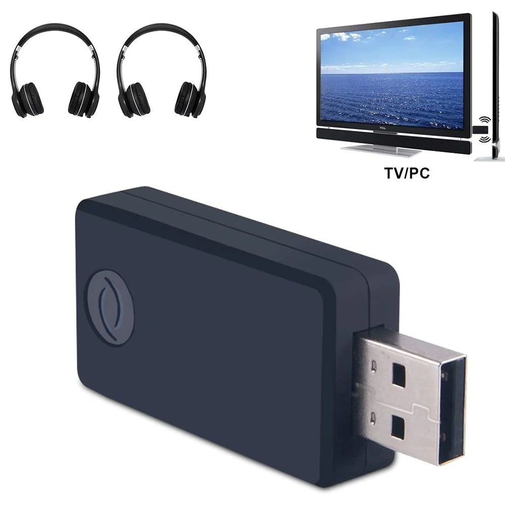 Мини ТВ флешка цифровой двухканальный компьютер USB беспроводной аудио адаптер