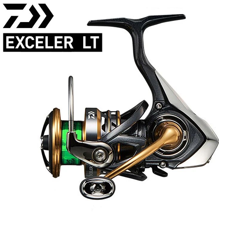 Оригинальная спиннинговая Рыболовная катушка Daiwa Exceler LT серии 1000-6000, 5BB подшипники, 5-12 кг, силовая Рыболовная катушка