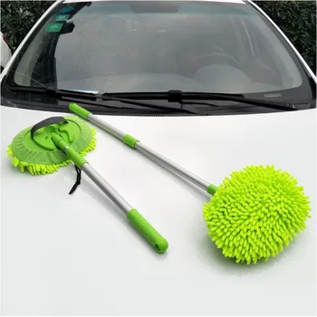 

Vehicle Cleaning Mop Does Not Damage Car Car Wash Brush Car Wipe a Car for Soft Bristle Brush Skillet Telescoping for Tool