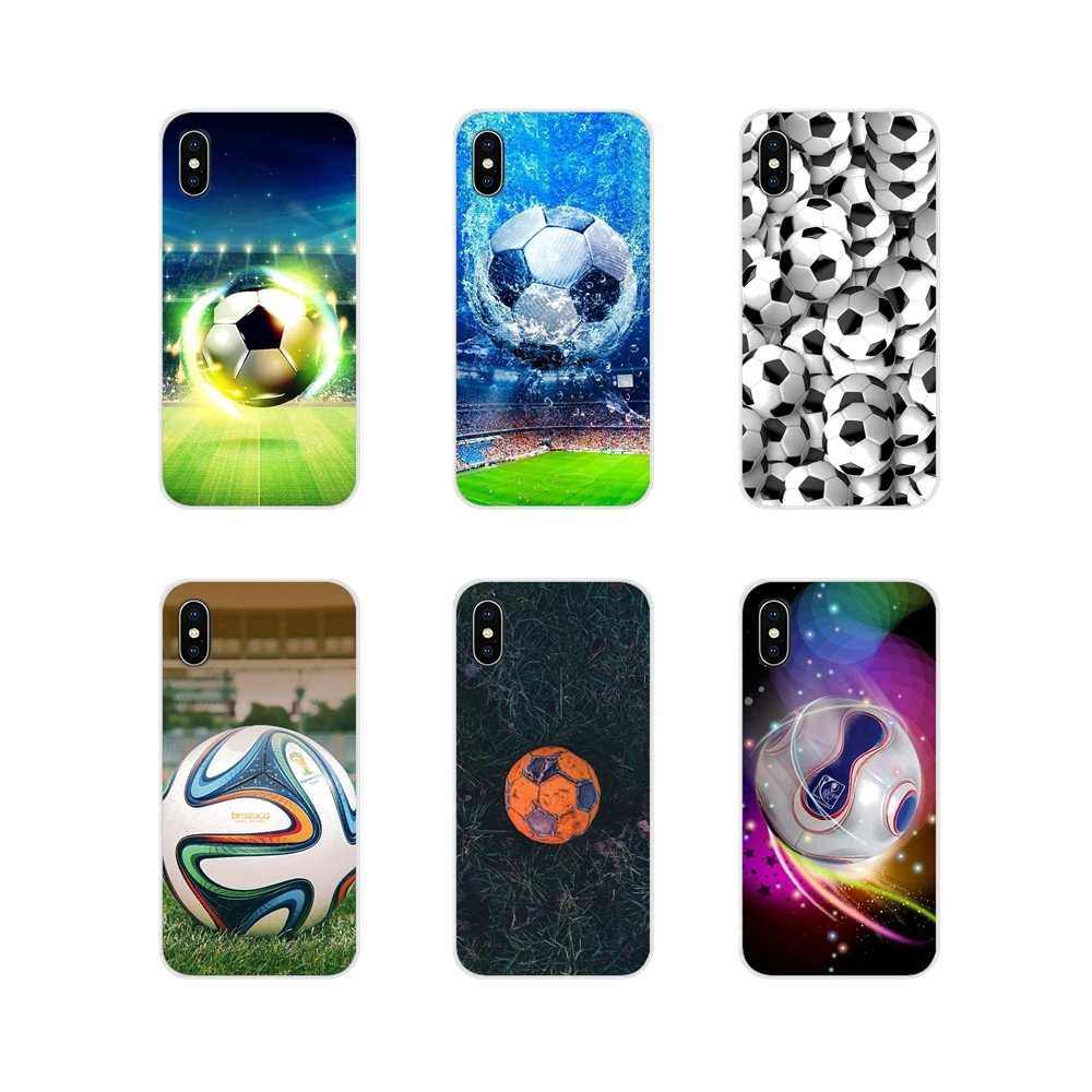 For Samsung Galaxy J1 J2 J3 J4 J5 J6 J7 J8 Plus 2018 Prime 2015 2016 2017 Phone Shell Cover Capinhas Football Soccer Ball Design | Мобильные