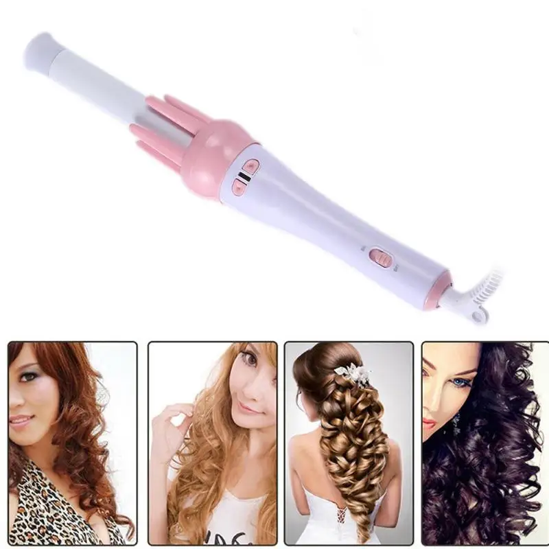 Automatic Curly Hair Stick Hair Curler Superb Craftsmanship Fast Styling Smooth Appearance Ceramic Heating with Comb