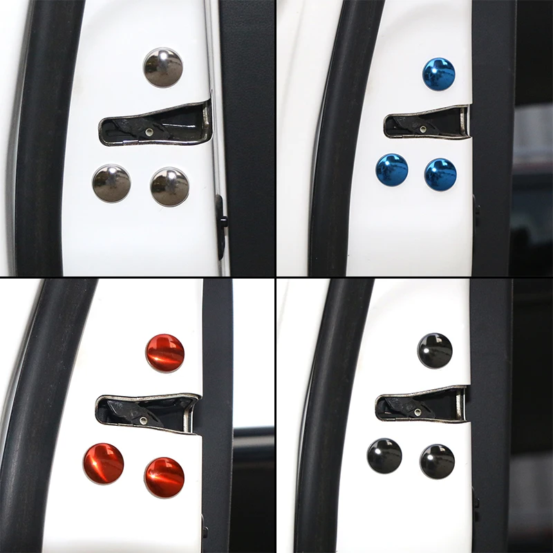 

12pcs/set Car Door Lock Screw Protector Cover for Toyota TRD C-HR prado yaris avensis auris hilux Corolla Camry RAV4 Accessories