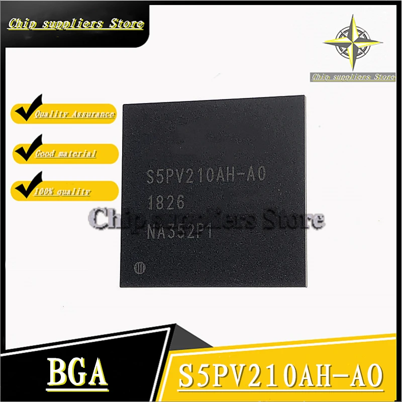 2 шт.-10 шт./Φ S5PV210AH S5PV210AH-A0 BGA Master IC chip Nwe тонкие материалы 100% качество | Электронные