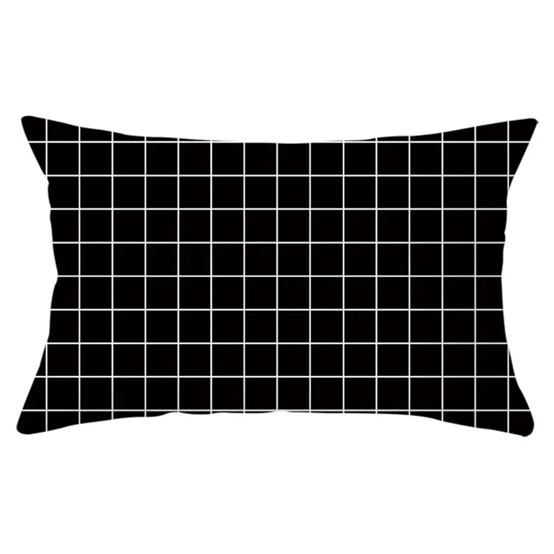 PC12690 Fuwatacchi Рождественская клетчатая наволочка с геометрическим рисунком наволочка из полиэстера наволочка для домашнего дивана декоративная подушка 30*50 - Цвет: PC12690