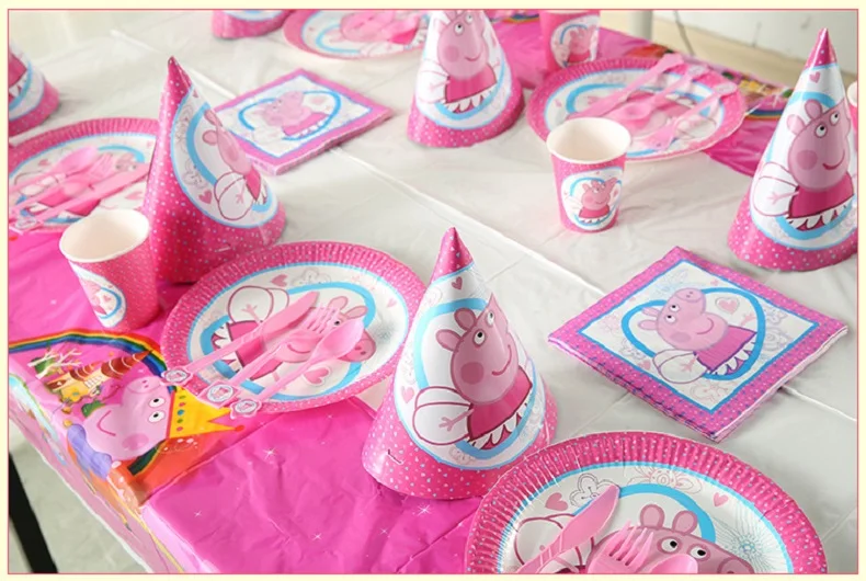 Peppa pig семья Свинки Пеппы пакет папа мама фигурка оригинальная Pelucia аниме Свинка Пеппа украшение для вечеринки в день рождения игрушки подарки