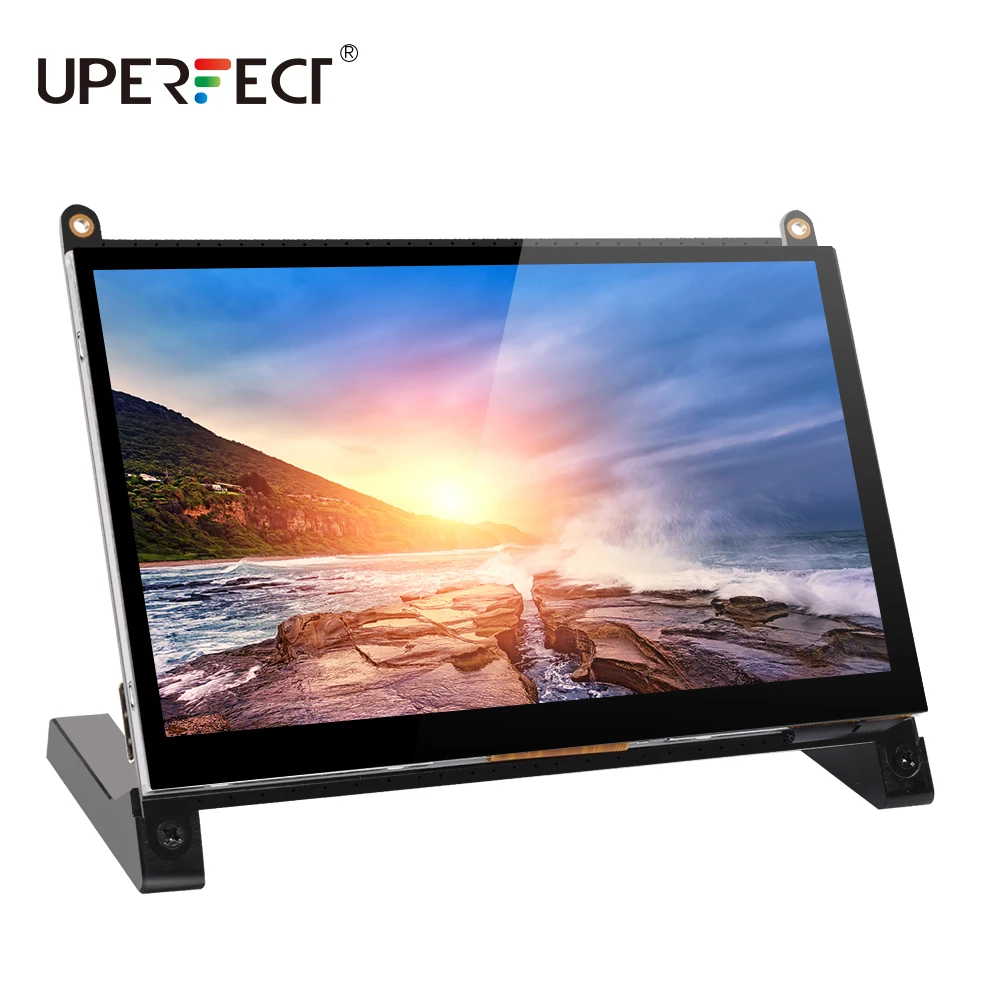 7 дюймовый сенсорный мини монитор UPERFECT с питанием от USB 1024x600 HD IPS HDMI дисплей двумя