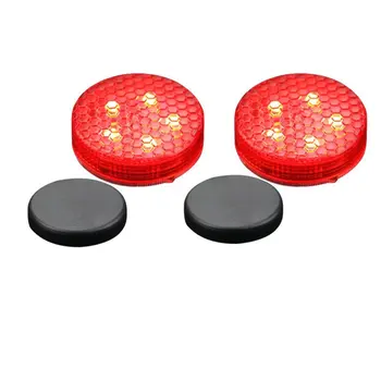 

2PCS Car Warning Lights Waterproof Door Warning Lights Free Wiring Anti-collision Lights Led Flashing Modified Lights