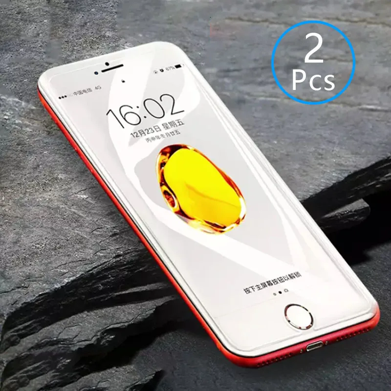 2 шт. закаленное стекло для Iphone 6 s Plus S S6 Защитное экрана Защитная пленка Tremp on Apple I