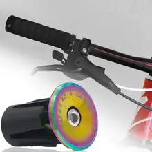 

70% Discounts Hot! 2Pcs End Caps Colorful Anti-corrosion Aluminum Alloy Universal Bike Handlebar End Caps for MTB