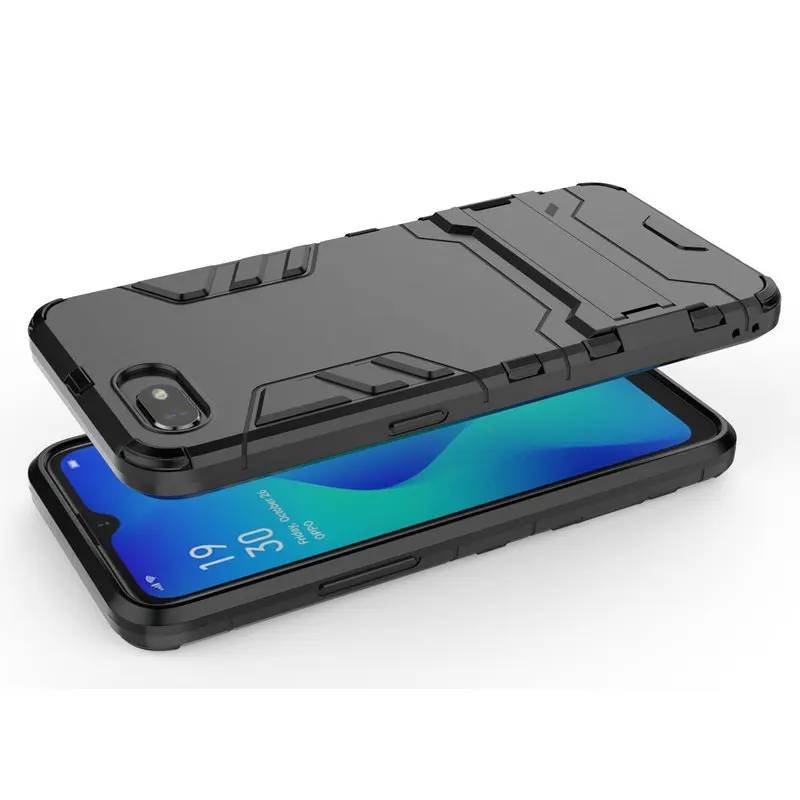 

For Oppo A1k CPH1923 Shockproof Hard Phone Case for Oppo A1k CPH1923 for Realme C2 RMX1941 Armor Case Back Cover Capa Etui Coque