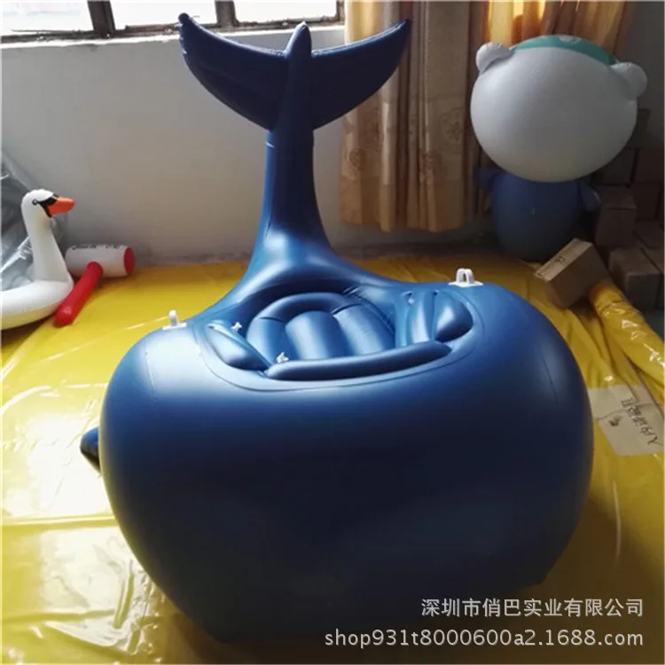 

Delivery Large Whale Inflatable PVC Inflatable Whale Riding Online Cute Inflatable Whale Floating Row