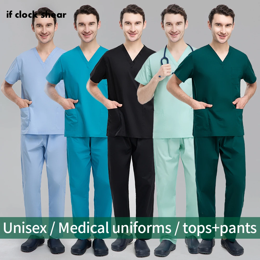 女性の医療スーツ 医師 病院 薬局 手術室のユニフォーム ユニフォーム 手術着セット Aliexpress