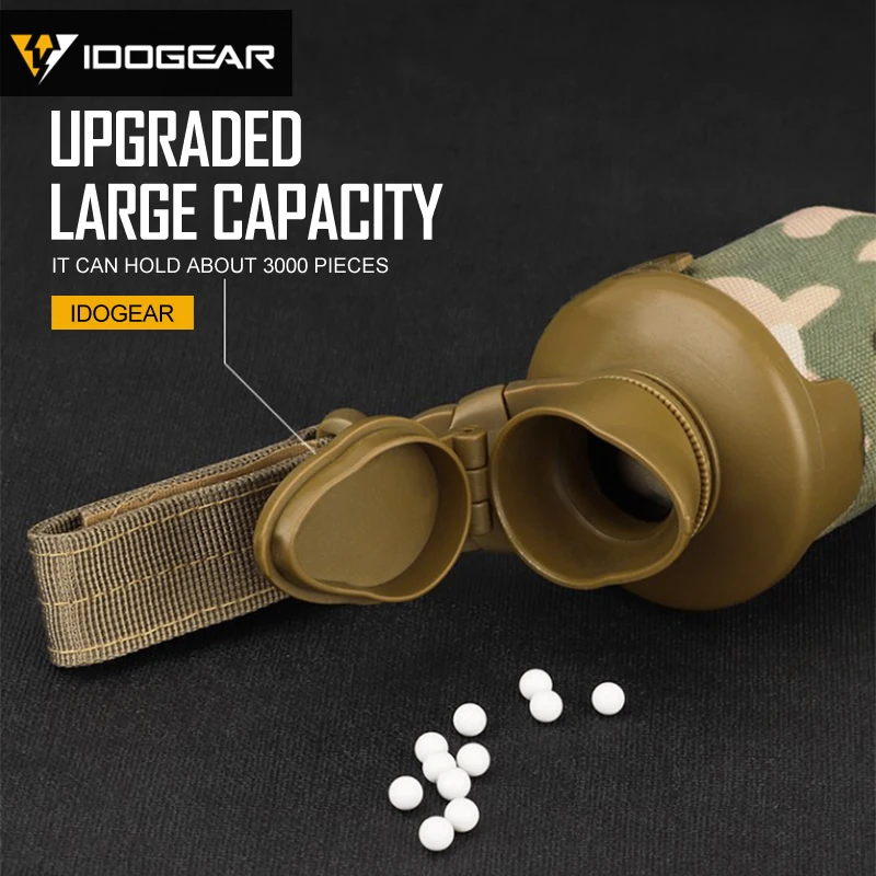 IDOGEAR сумка для хранения пули MOLLE для BB Speedloader охотничий пулевидер складной
