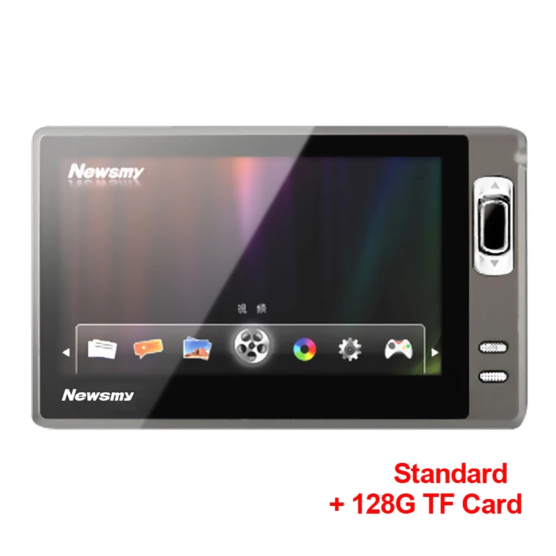 With 128G TF Newsmy A11HD+ MP5 плеер 8 ГБ портативный 4,3 дюймов электронная книга ридер OTG TF карта HiFi Loseless музыка 1080P HD видео MP4 плеер - Цвет: With 128G TF