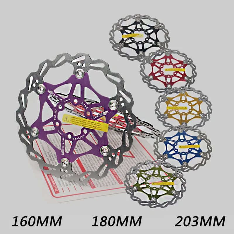 2х велосипедный Дисковый Тормоз MTB DH тормозной поплавок плавающие дисковые роторы 160 мм гидрические тормозные колодки поплавок роторы запчасти для велосипеда