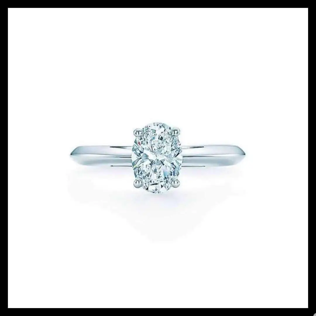 

1/ 2 Carat Oval ring Synthetic Gem Engagement Ring Rings for women