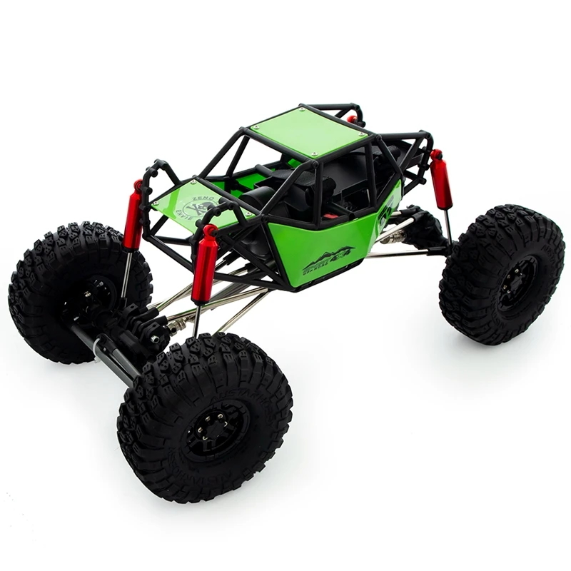 310mm Wheelbase Rock Buggy Chassis with Tube Roll Cage Wheel for 1/10 RC Crawler Car Axial SCX10