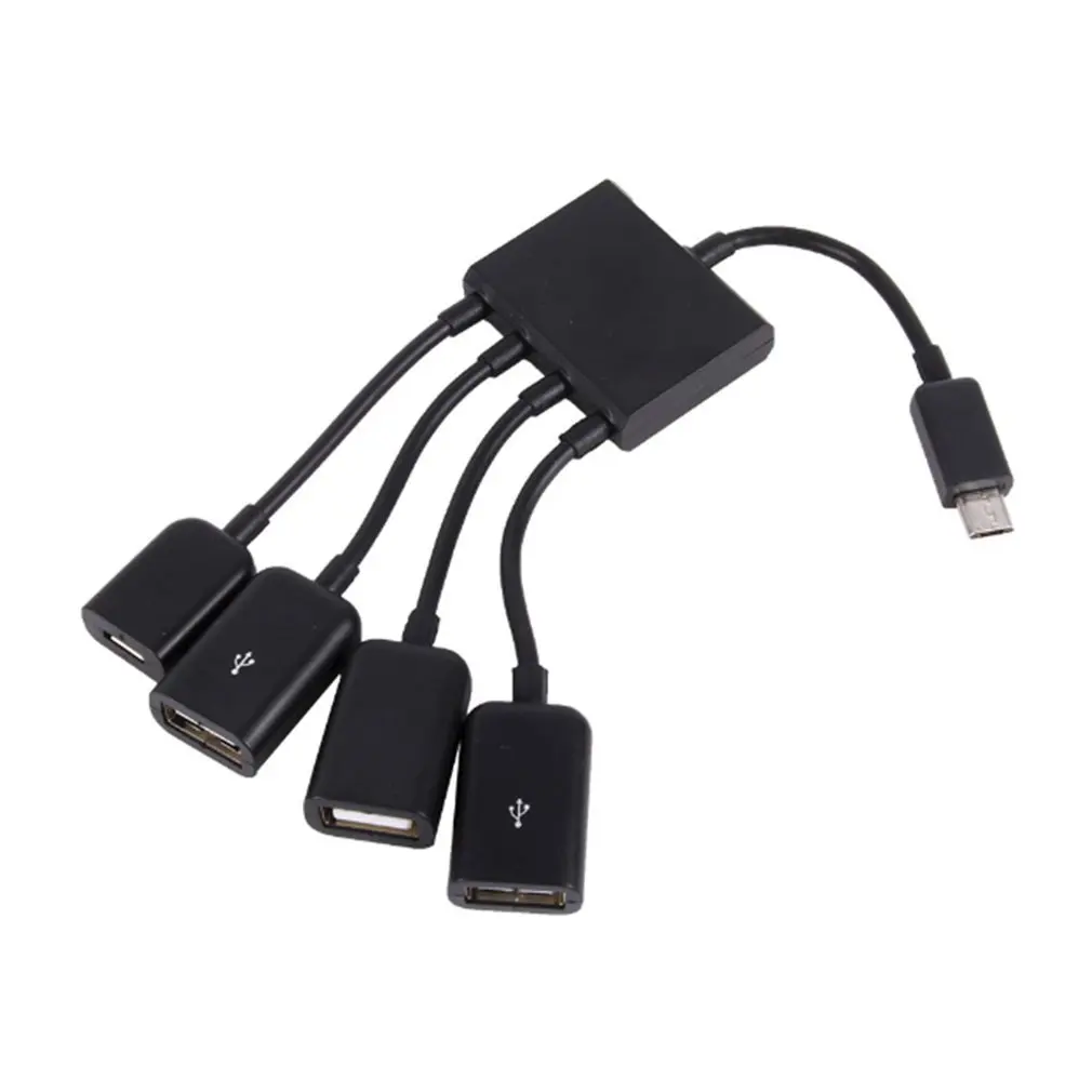 OTG 3/4 порт Micro USB зарядное устройство концентратор кабель разделитель соединитель Адаптер для смартфона компьютер планшет ПК кабель для передачи данных
