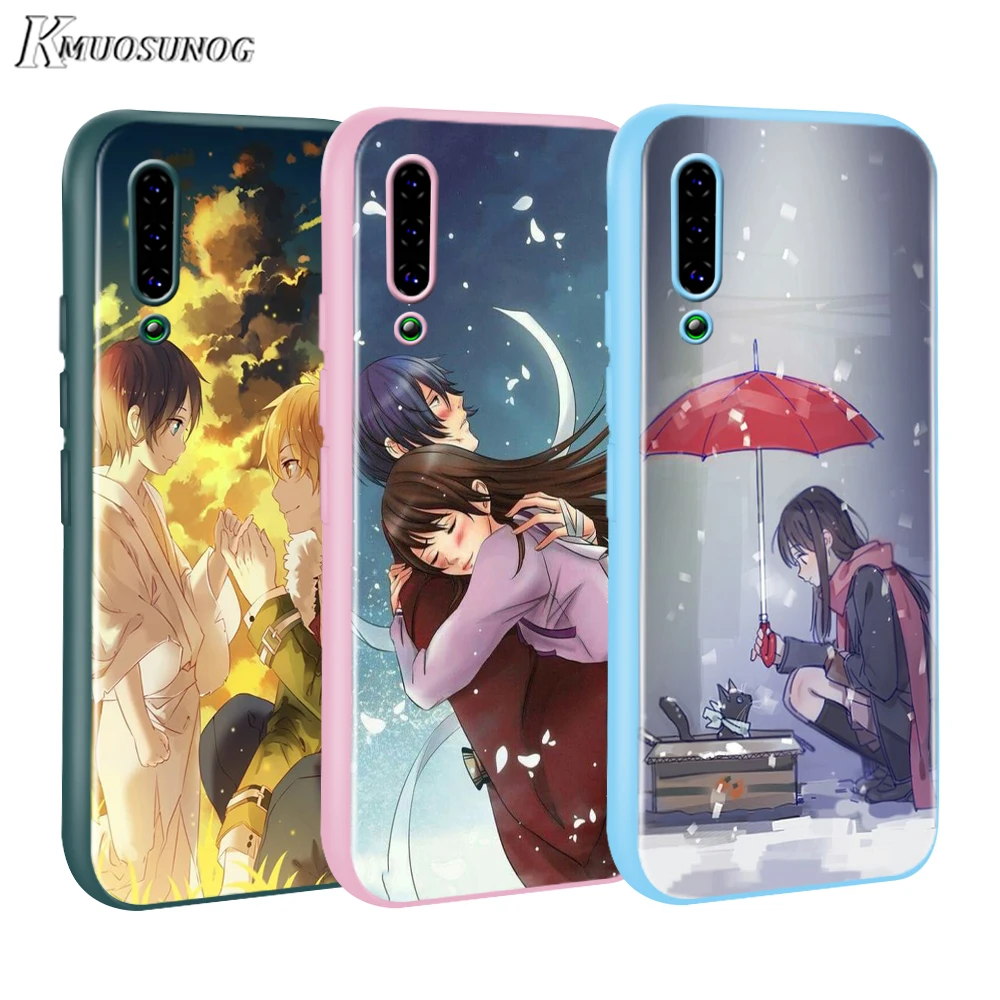 

Noragami Anime Girl Baseus Candy Color Cover for Xiaomi Mi NOTE 10 9 8 Pro 9T SE A1 A2 A3 CC9 SE Lite F1 Phone Case